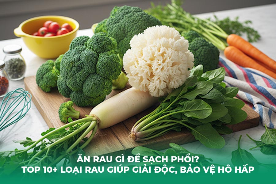 Ăn Rau Gì Để Sạch Phổi? Top 10+ Loại Rau Giúp Giải Độc, Bảo Vệ Hô Hấp