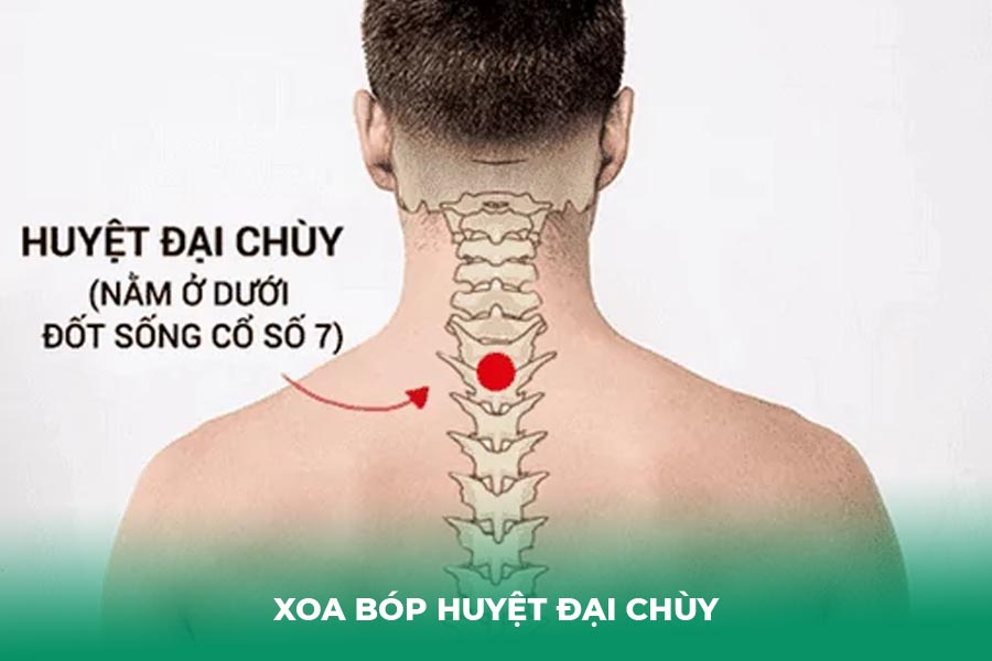 Xoa bóp huyệt Đại Chùy