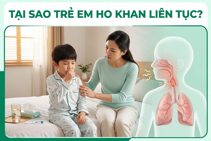 Tại Sao Trẻ Em Ho Khan Liên Tục?