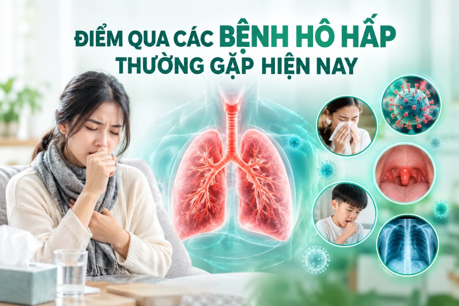 Điểm Qua Các Bệnh Hô Hấp Thường Gặp Hiện Nay