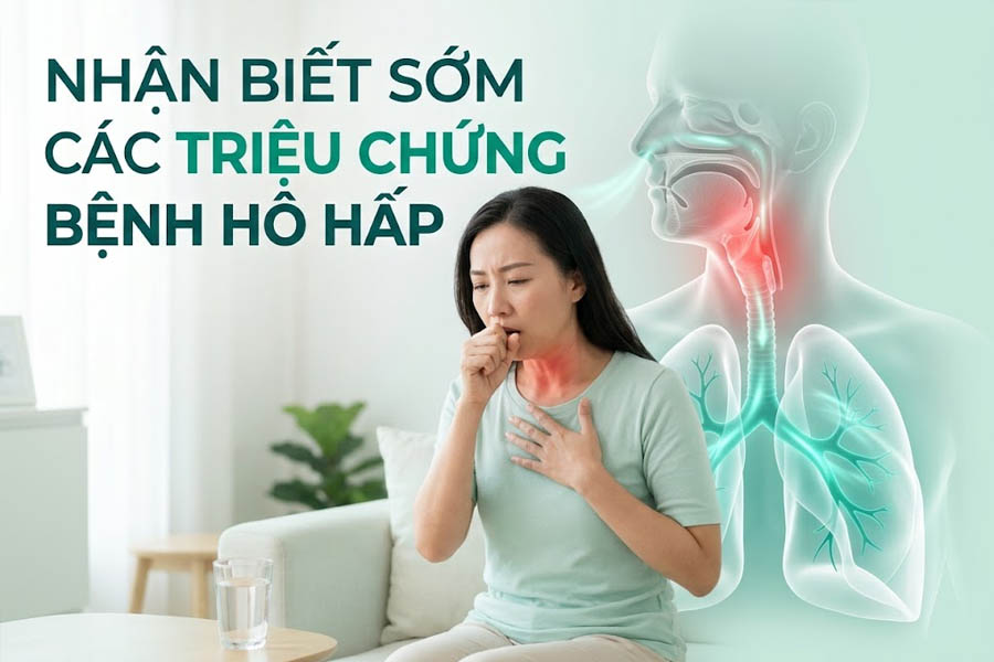 Nhận biết sớm các triệu chứng bệnh hô hấp