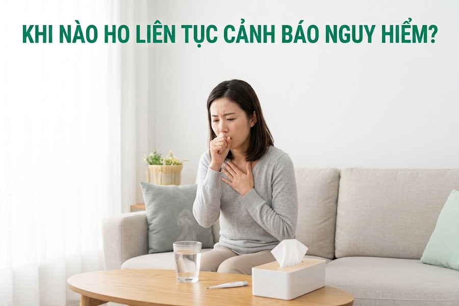 Khi Nào Ho Liên Tục Cảnh Báo Nguy Hiểm?