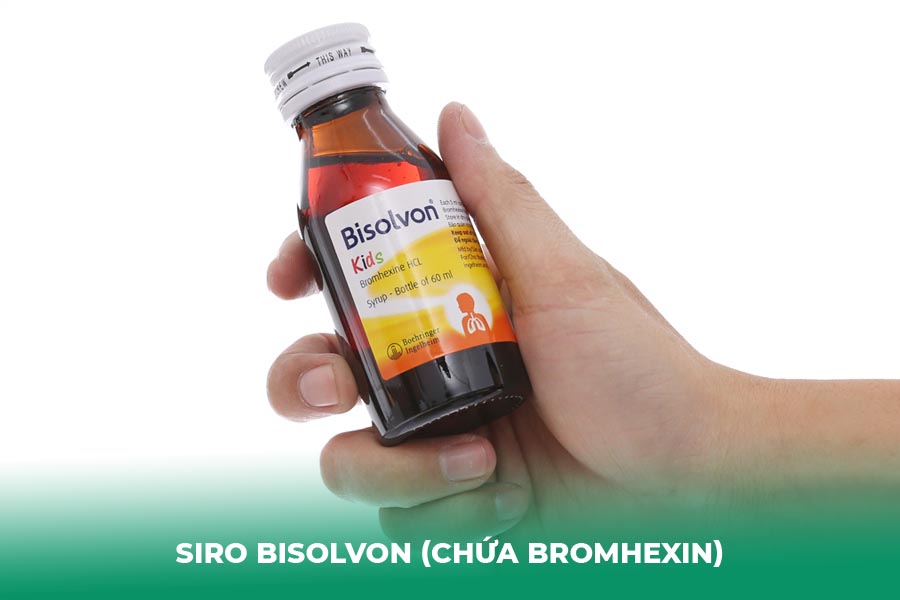 Siro Bisolvon (chứa Bromhexin)