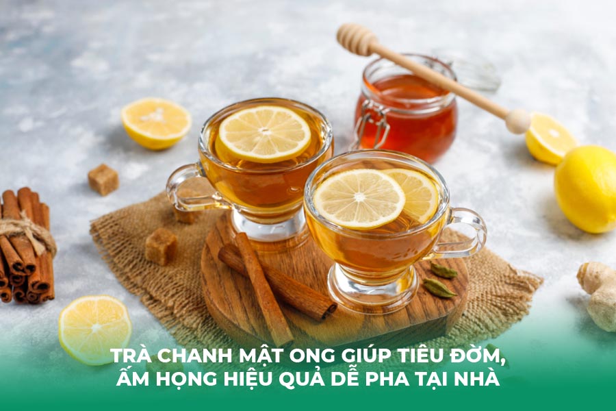trà chanh mật ong