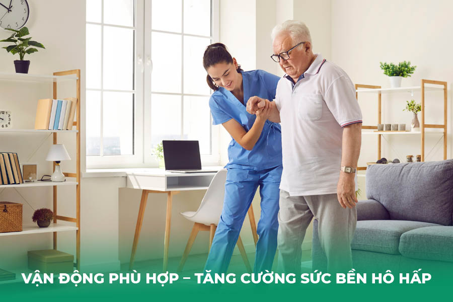 Vận Động Phù Hợp – Tăng Cường Sức Bền Hô Hấp
