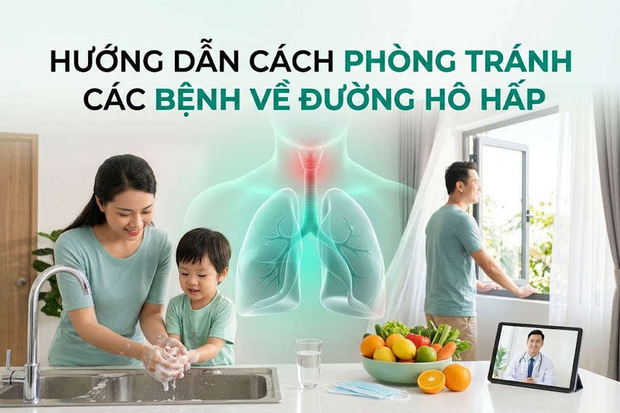 Hướng Dẫn Cách Phòng Tránh Các Bệnh Về Đường Hô Hấp
