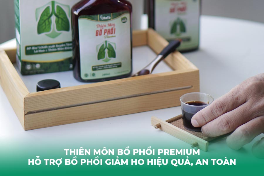 Thiên Môn Bổ Phổi Premium hỗ trợ bổ phổi giảm ho hiệu quả, an toàn