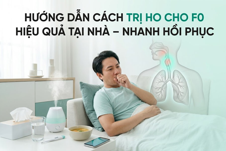 Hướng Dẫn Cách Trị Ho Cho F0 Hiệu Quả Tại Nhà Nhanh Hồi Phục