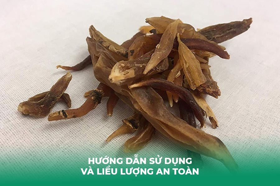 Hướng dẫn sử dụng và liều lượng an toàn