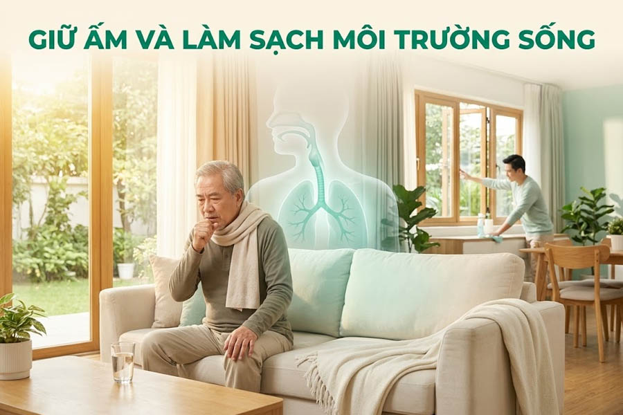 Giữ ấm và làm sạch môi trường sống