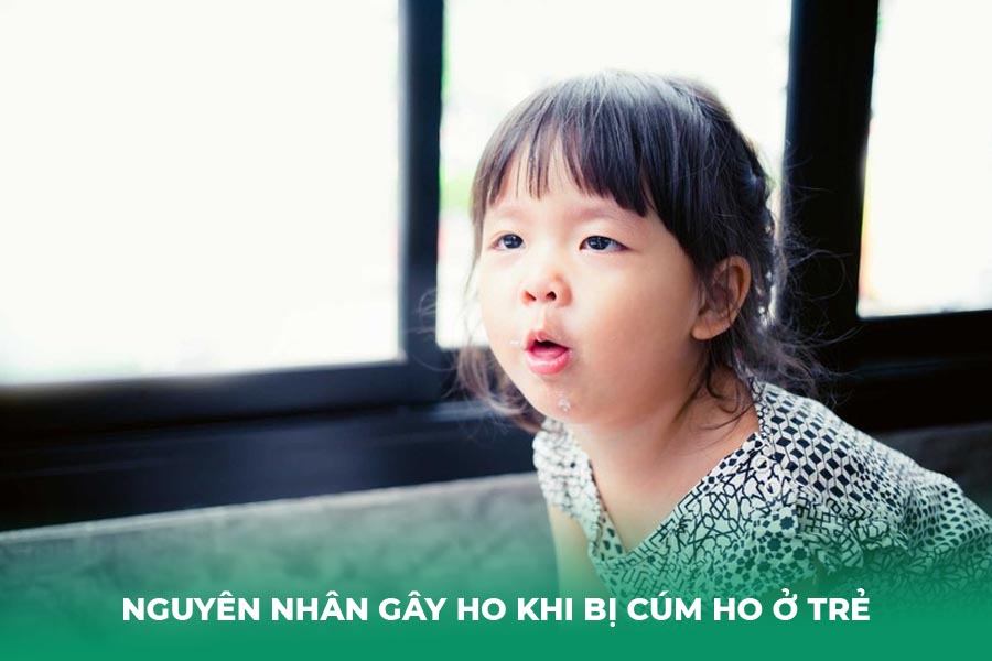 Nguyên nhân gây ho khi bị cúm ho ở trẻ
