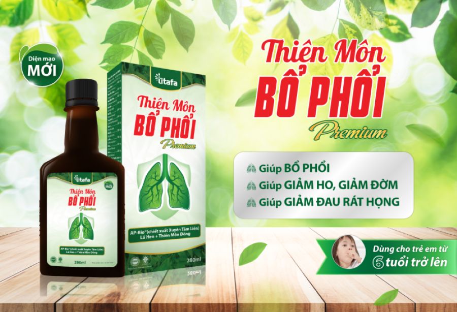 Thiên Môn Bổ Phổi Premium - Giải pháp hỗ trợ giảm ho hàng đầu 