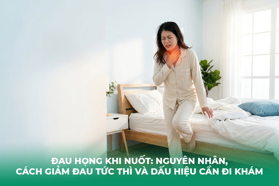 Đau Họng Khi Nuốt: Nguyên Nhân, Cách Giảm Đau Tức Thì và Dấu Hiệu Cần Đi Khám