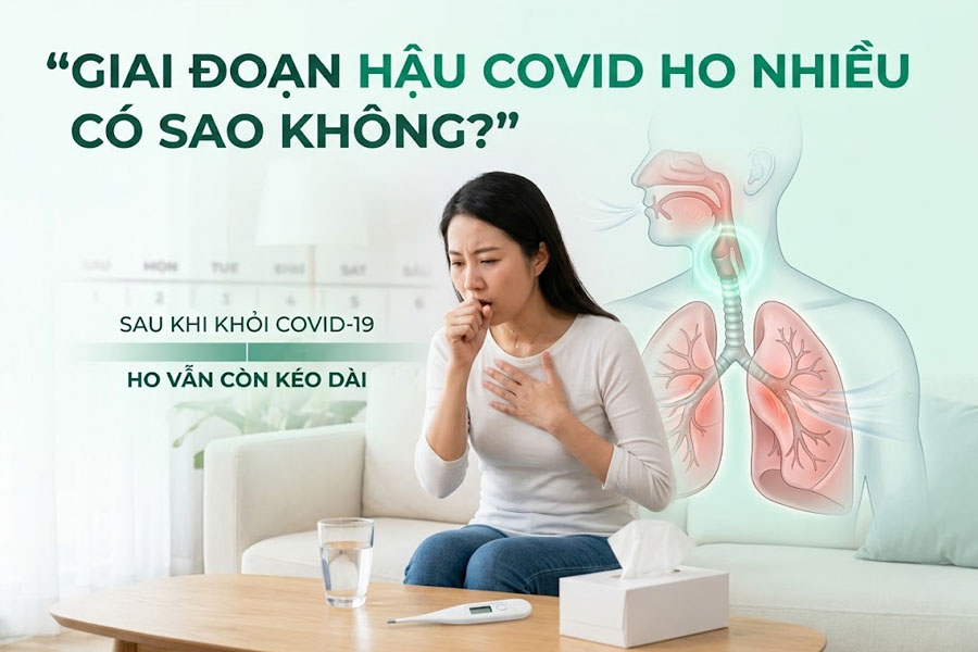 Giai đoạn hậu Covid ho nhiều có sao không?