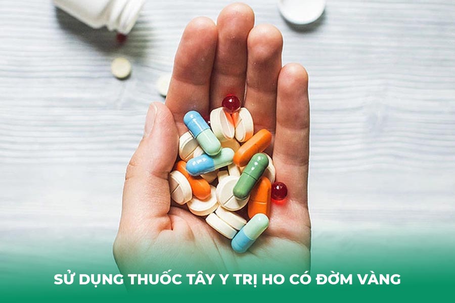 Sử dụng thuốc Tây y trị ho có đờm vàng