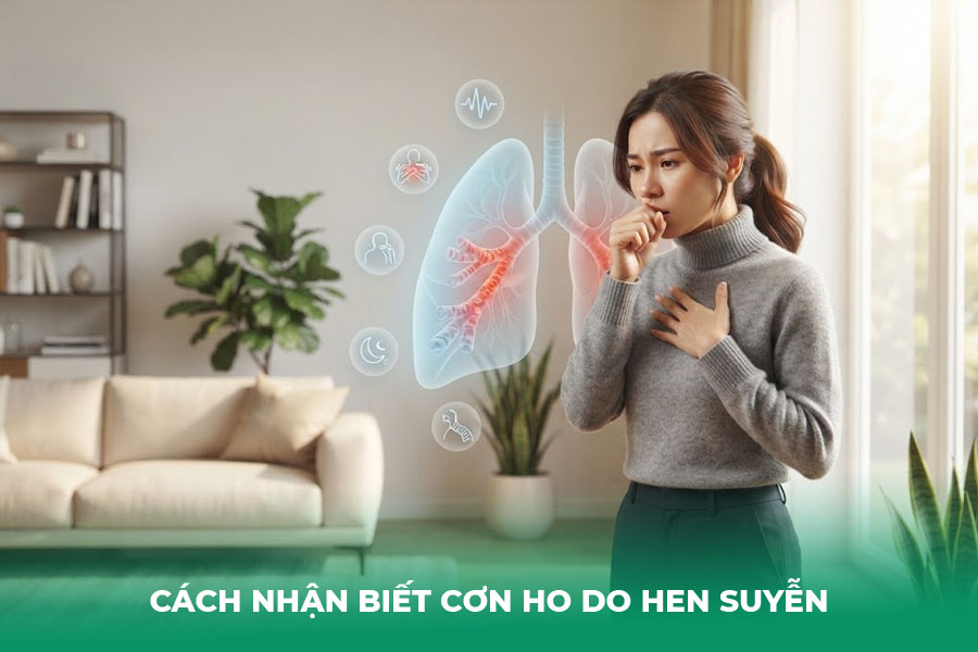 Cách Nhận Biết Cơn Ho Do Hen Suyễn