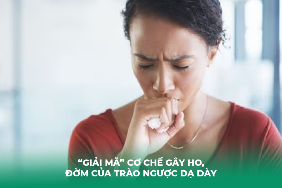 “Giải Mã” Cơ Chế Gây Ho, Đờm Của Trào Ngược Dạ Dày