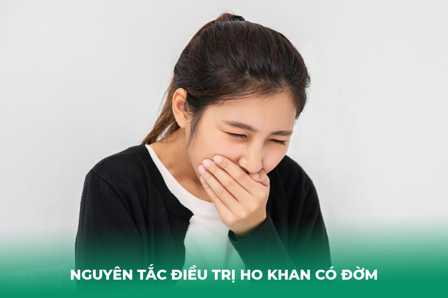 Nguyên tắc điều trị ho khan có đờm