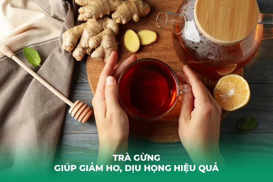 trà gừng