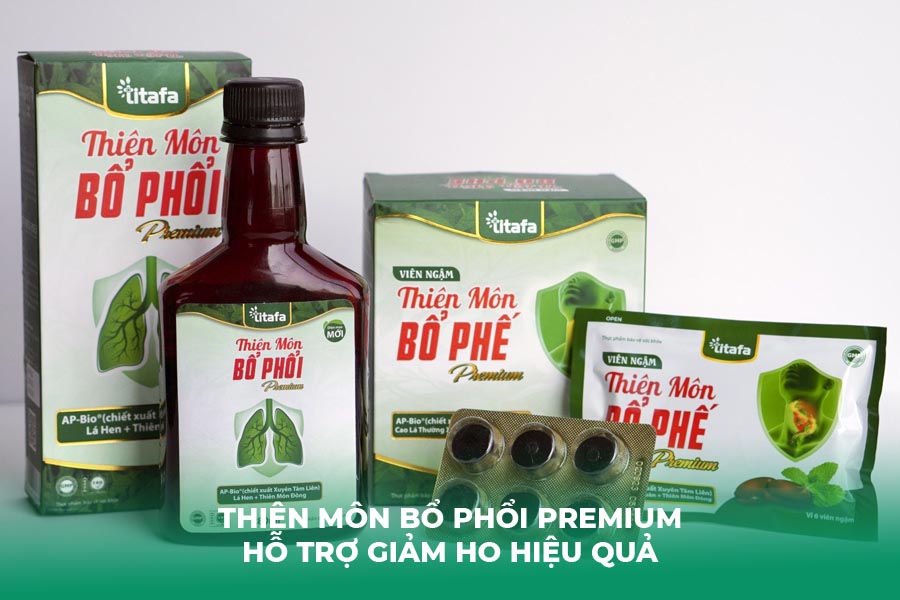 Thiên Môn Bổ Phổi Premium - Hỗ Trợ Giảm Ho Hiệu Quả
