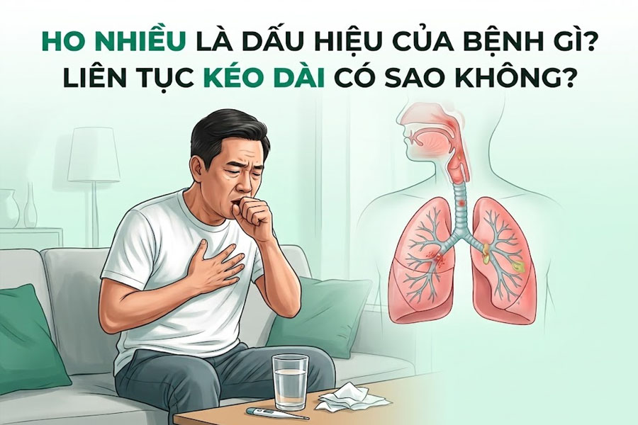 Ho nhiều là dấu hiệu của bệnh gì? Liên tục kéo dài có sao không?