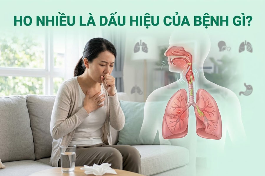 Ho nhiều là dấu hiệu của bệnh gì?