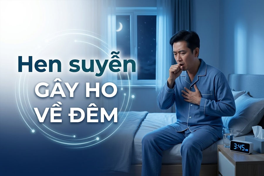 Hen suyễn (hen phế quản ban đêm)