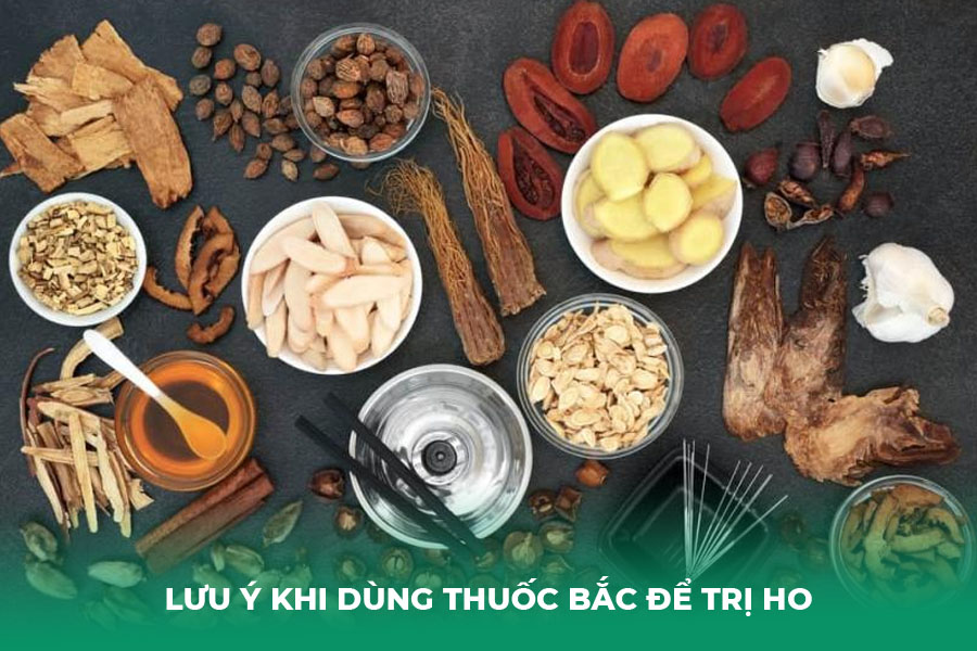 Lưu ý khi dùng thuốc Bắc để trị ho