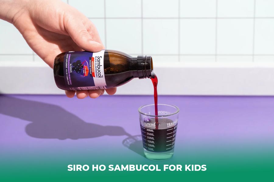 Siro Ho Sambucol For Kids