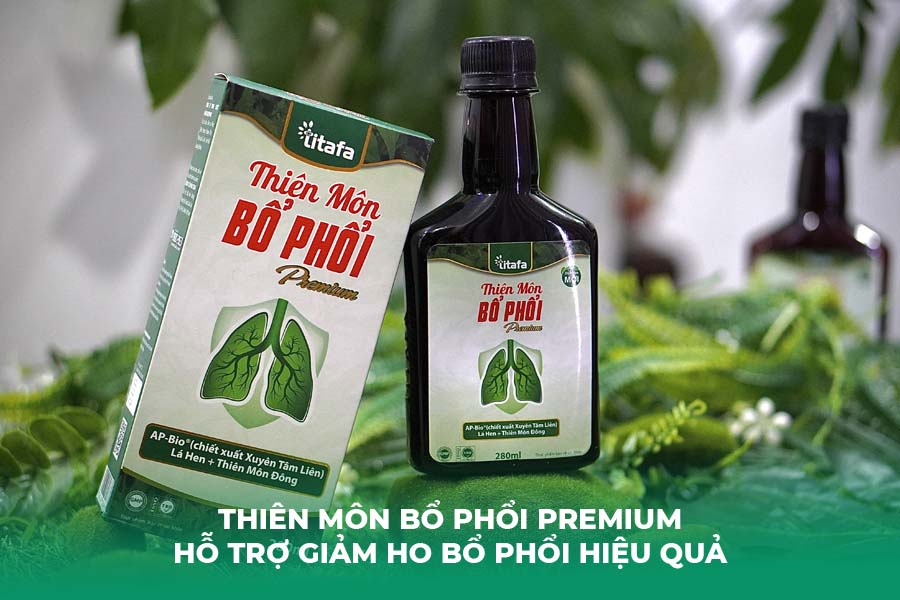 Thiên Môn Bổ Phổi Premium - Hỗ Trợ Giảm Ho Bổ Phổi Hiệu Quả