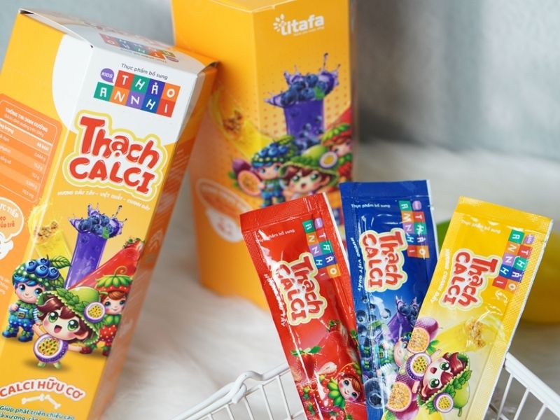 Thạch Calci tiện lợi dễ sử dụng