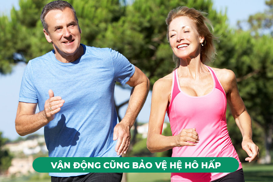 Vận động mỗi ngày cũng là cách để bảo vệ hệ hô hấp và sức khoẻ tổng thể