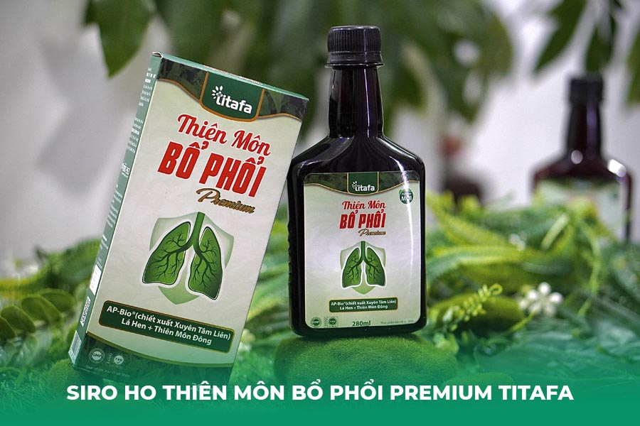 Siro Ho Thiên Môn Bổ Phổi Premium Titafa