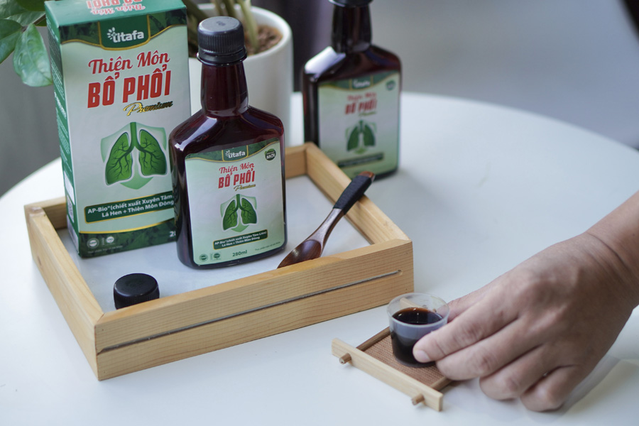 Uống Thiên Môn Bổ Phổi Premium đúng cách