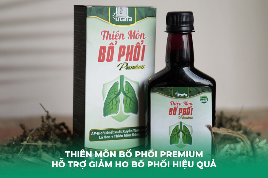 Thiên Môn Bổ Phổi Premium - Hỗ Trợ Giảm Ho Bổ Phổi Hiệu Quả