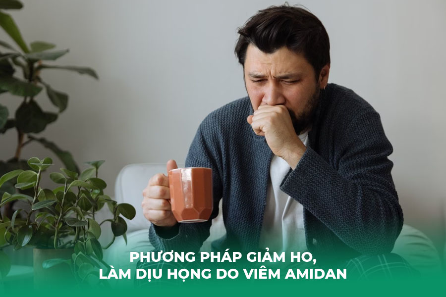 Phương Pháp Giảm Ho, Làm Dịu Họng Do Viêm Amidan