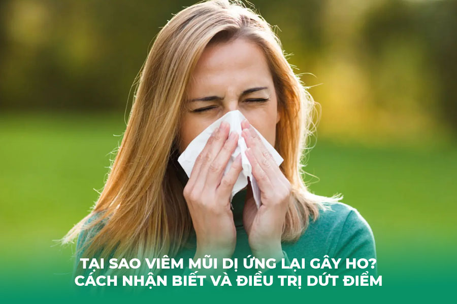 Tại Sao Viêm Mũi Dị Ứng Lại Gây Ho? Cách Nhận Biết Và Điều Trị Dứt Điểm