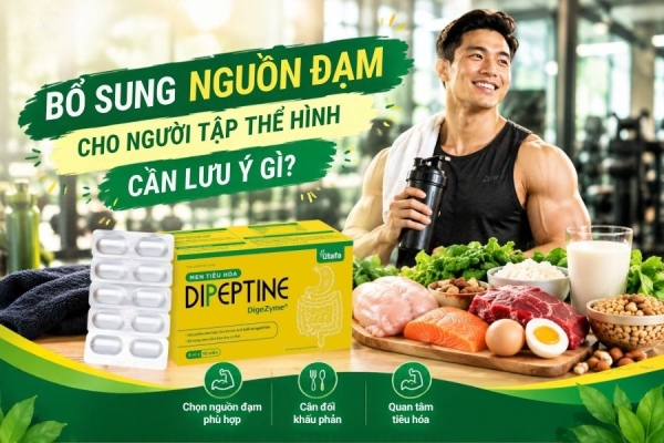 Bổ sung nguồn đạm cho người tập thể hình cần lưu ý gì