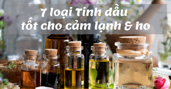 7 loại tinh dầu rất tốt cho cảm lạnh và ho