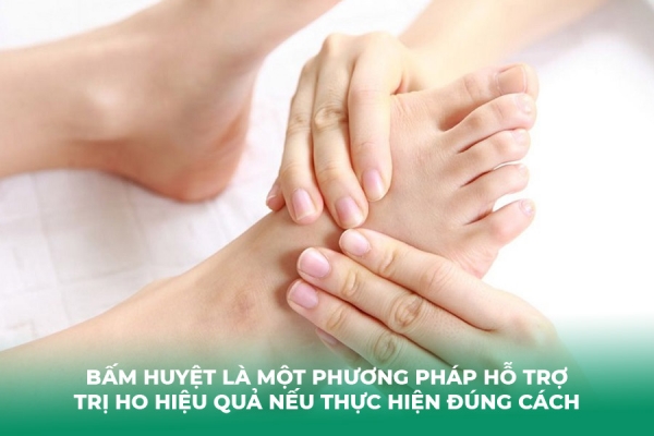 Cách bấm huyệt trị ho viêm họng ngay tại nhà đơn giản, hiệu quả