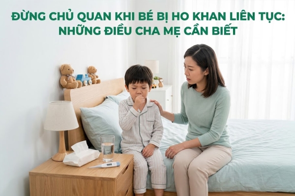 Đừng Chủ Quan Khi Bé Bị Ho Khan Liên Tục: Những Điều Cha Mẹ Cần Biết