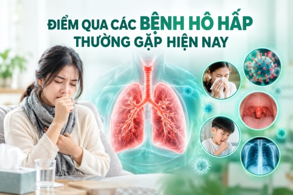 Điểm Qua Các Bệnh Hô Hấp Thường Gặp Hiện Nay