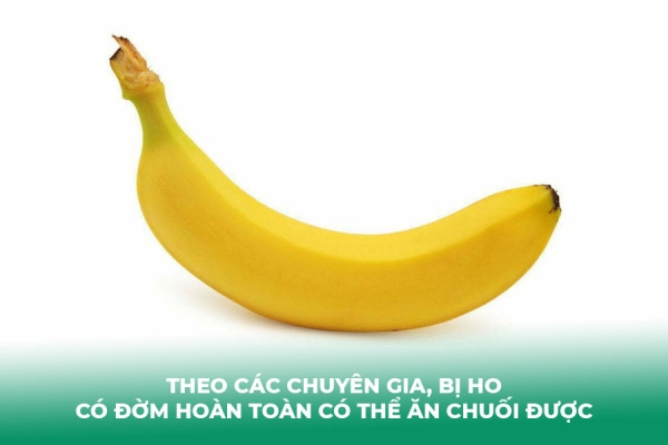 Bị Ho Có Đờm Ăn Chuối Được Không Giải Đáp Từ Chuyên Gia