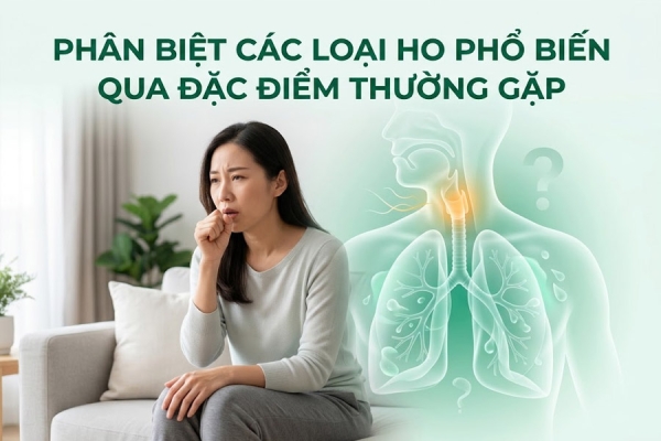 Phân Biệt Các Loại Ho Phổ Biến Qua Đặc Điểm Thường Gặp