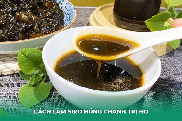 Cách Làm Siro Lá Húng Chanh Trị Ho Vừa An Toàn Vừa Hiệu Quả Tại Nhà