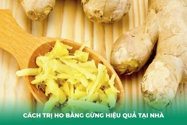 7 Cách Trị Ho Bằng Gừng Hiệu Quả Tại Nhà