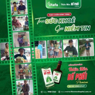 TITAFA PHARMA CÙNG “SẺ CHIA YÊU THƯƠNG” VỚI NGƯỜI DÂN GẶP BÃO LŨ Ở TỈNH NGHỆ AN