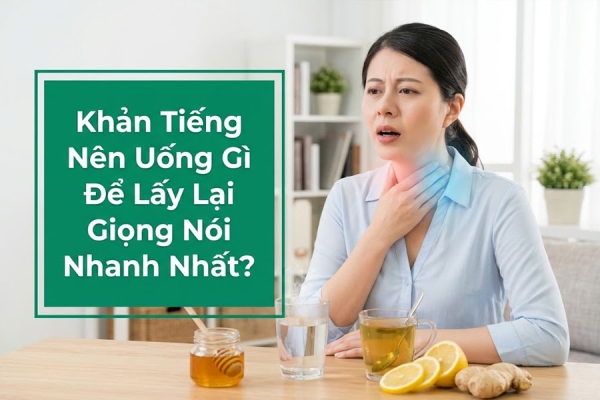 Khản Tiếng Nên Uống Gì Để Lấy Lại Giọng Nói Nhanh Nhất