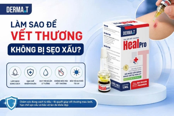 Làm Sao Để Vết Thương Không Bị Sẹo Xấu