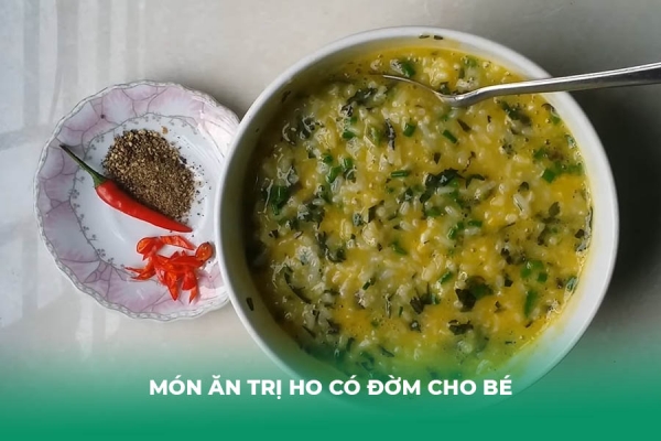 7 Món Ăn Trị Ho Có Đờm Cho Bé Đơn Giản Nhưng Cực Hiệu Quả